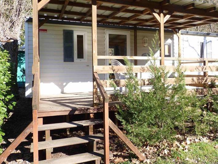 Camping Les Gorges de l'Herault - Mobilheim 6 personen in Sumène, Cevennen