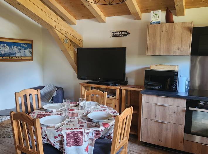 Gîte pour 4 personnes, avec jardin à Saint-Gervais-les-Bains - 3