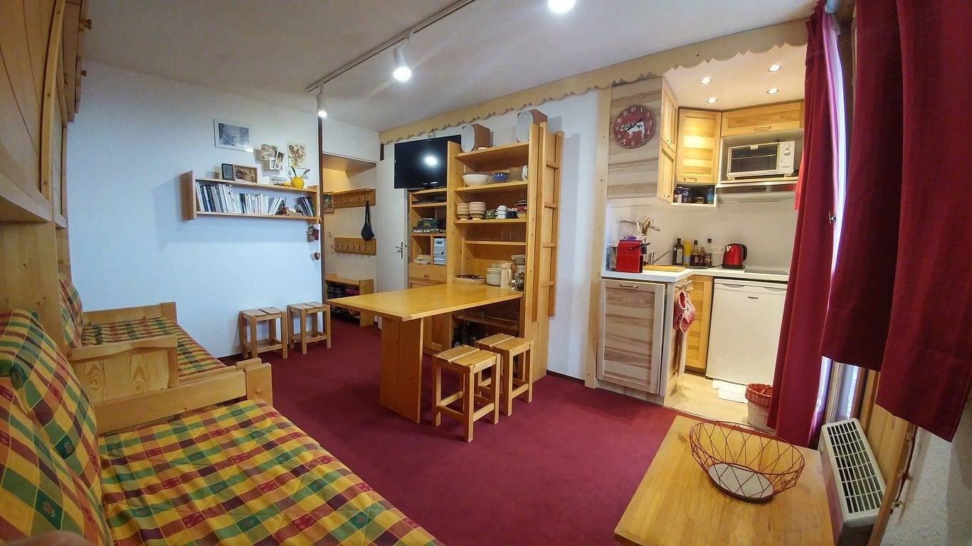 Studio entier, Studio 4 personnes, Plagne Village in Plagne Villages, La Plagne-Tarentaise