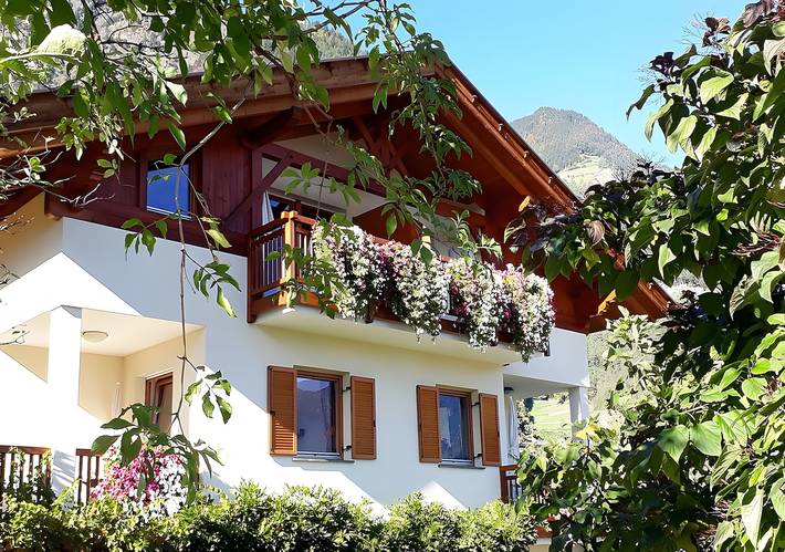 Appartamento per 2 persone, con Balcone e Giardino a Lagundo