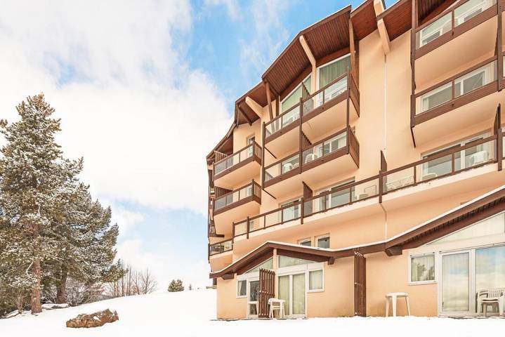 Appart’hôtel pour 2 personnes, avec Balcon ainsi que Terrasse et Vue