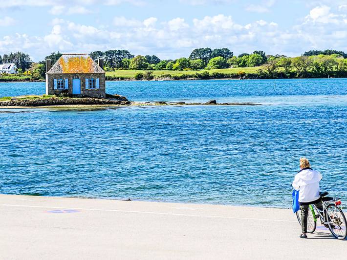 Location de vacances pour 4 personnes, avec terrasse dans Plage De Saint Cado Belz - 2