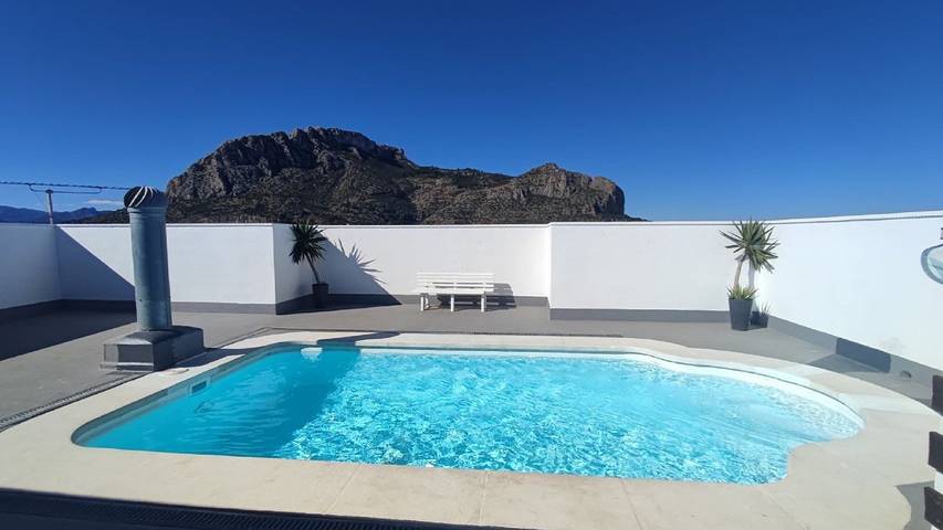 Apartamento de vacaciones para 2 personas, con terraza en Vergel