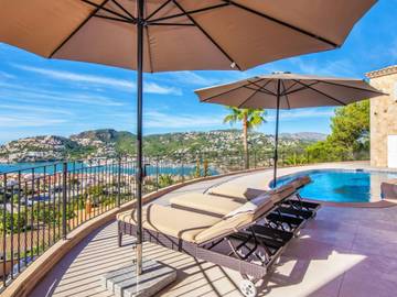 Puerto de Andratx a 5 km de Andratx: Villa Villa Iris in Puerto de Andrach, Andrach für 10 