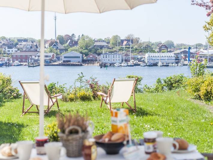Ferienhaus mit Meerblick für 5 Personen, mit Garten in Kappeln