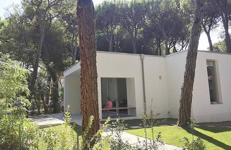 Ferienhaus für 7 Personen, mit Terrasse und Garten sowie Ausblick in Eraclea Mare