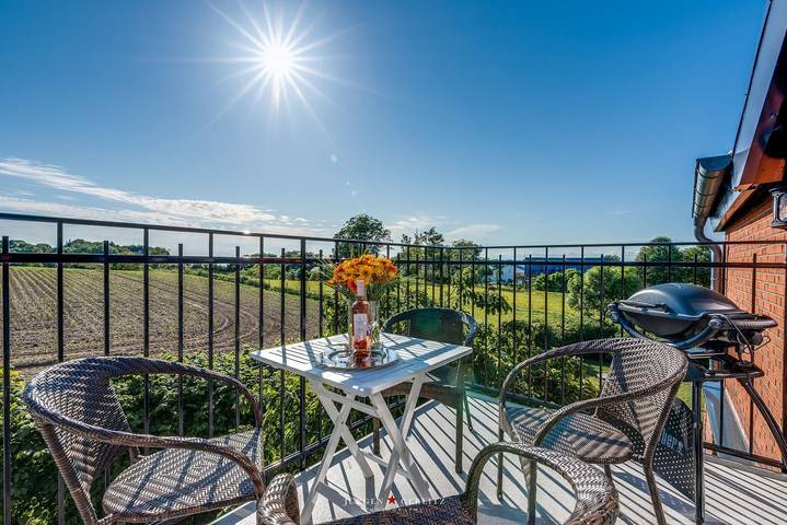 Ferienwohnung für 4 Personen, mit Ausblick und Terrasse in Glücksburg - 2