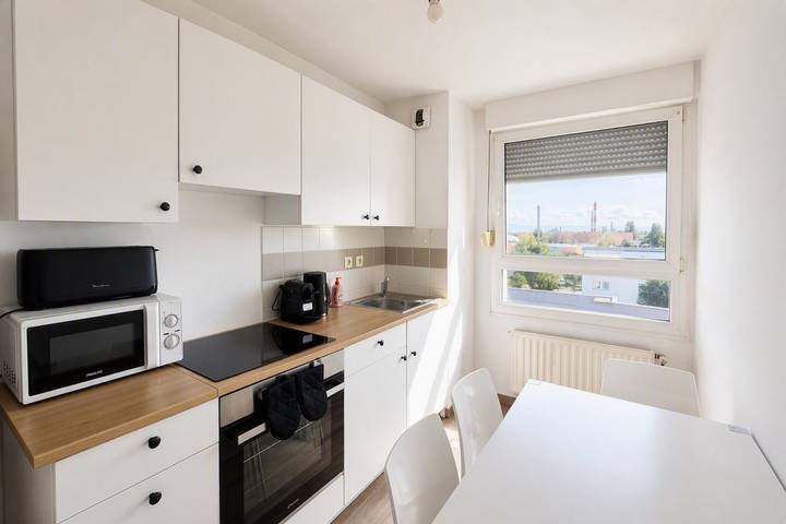Ferienwohnung für 4 Personen, mit Terrasse in Straßburg - 3