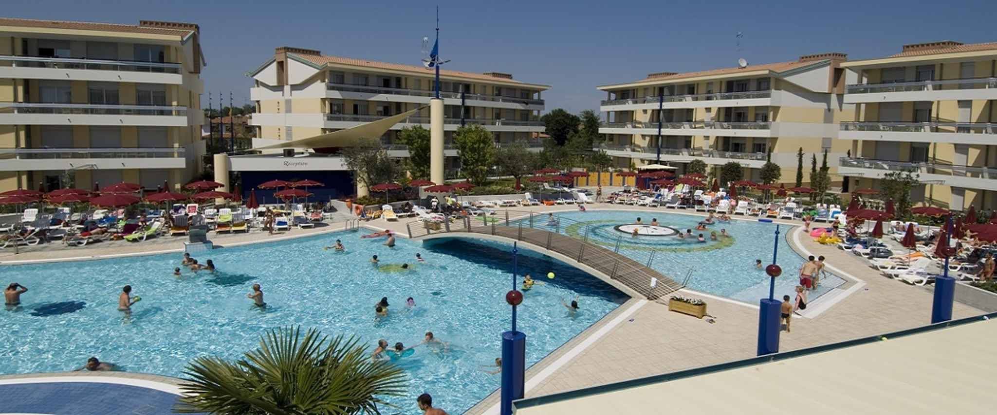 Apartamento de hotel con aire acondicionado y balcón  in Bibione, San Michele al Tagliamento