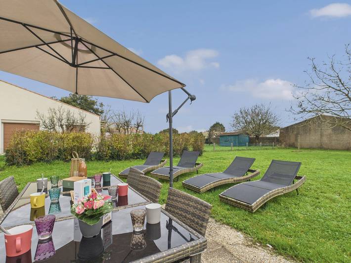Maison de vacances pour 6 personnes, avec Terrasse et Jardin