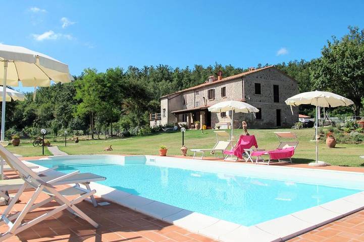 Ferienhaus für 6 Personen, mit Pool und Garten - 1