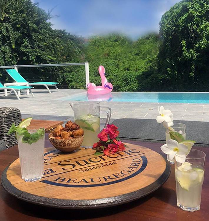 Villa pour 8 personnes, avec piscine et jardin, adapté aux familles à Sainte-Anne (Martinique) - 4