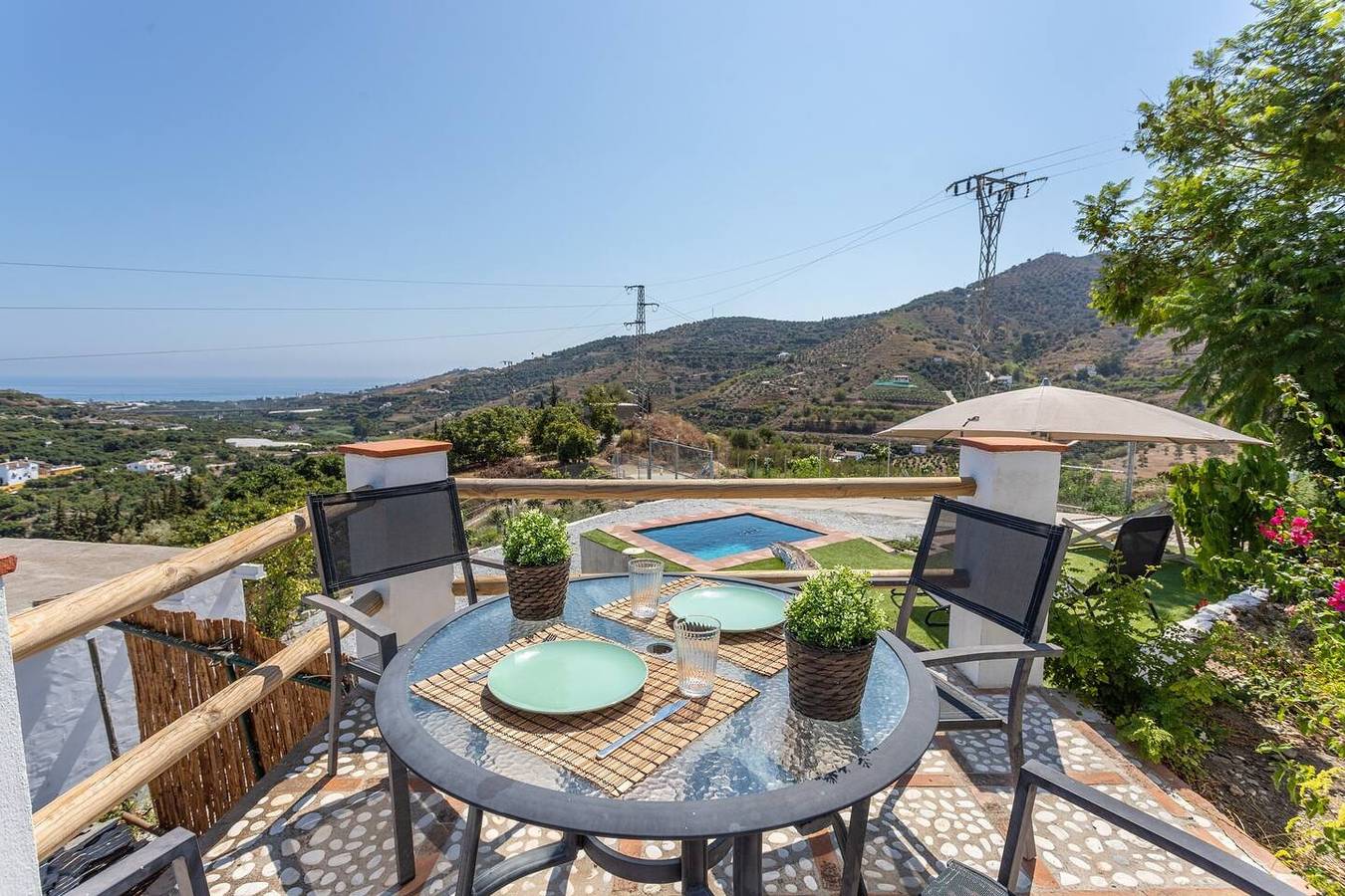 Cortijo Horizonte Solset in Frigiliana, Costa del Sol