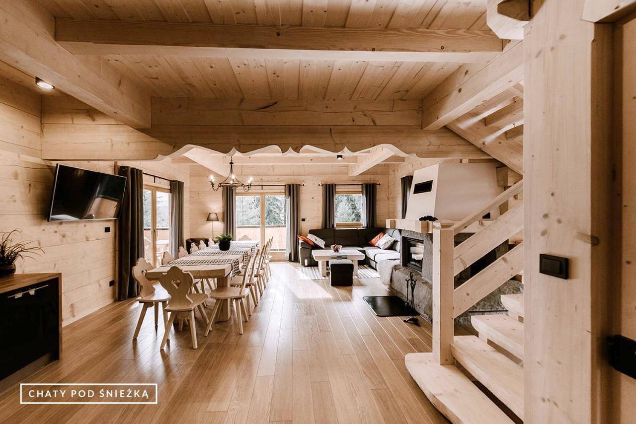 Chaty pod Śnieżką in Karpacz, Sudety (Polska)