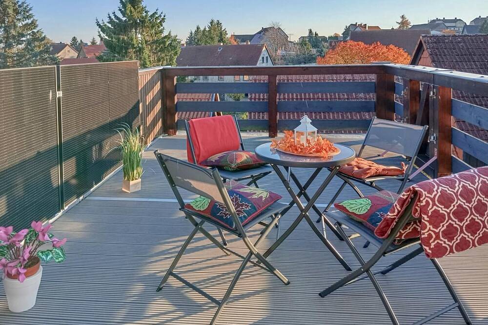Haus bei Blankenburg im Harz mit Dachterrasse in Hüttenrode, Blankenburg