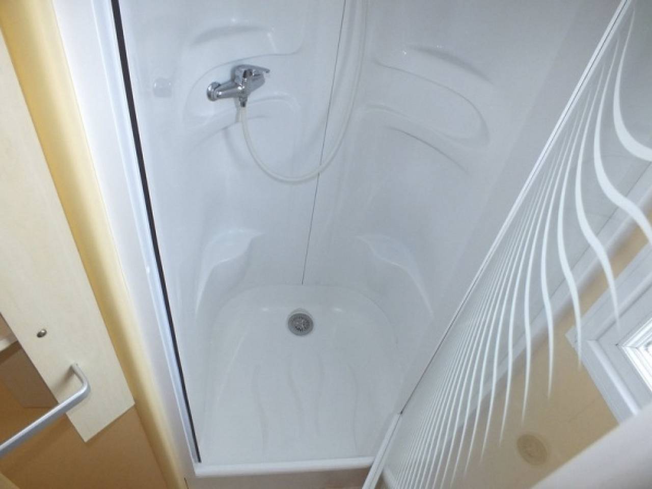 Geheel appartement, Mobilheim Budget 6p auf dem Campingplatz Scheldeoord in Nederlandse Noordzeekust
