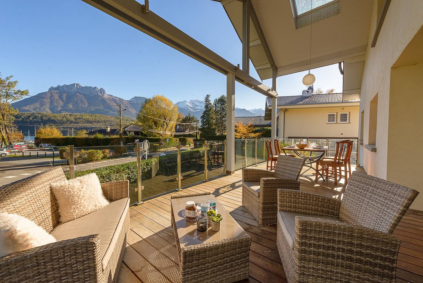 Ferienhaus für 9 Personen mit Terrasse in Saint-Jorioz, Parc naturel régional du Massif des Bauges