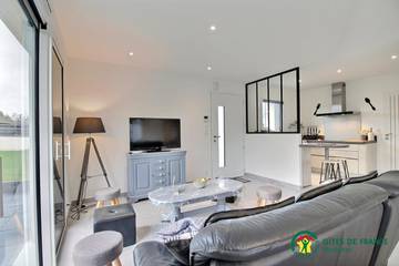 Gîte pour 8 personnes, avec jardin et terrasse dans Plage De Saint Cado Belz