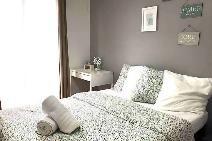 Gîte pour 4 personnes, avec jardin et balcon à Montévrain - 3