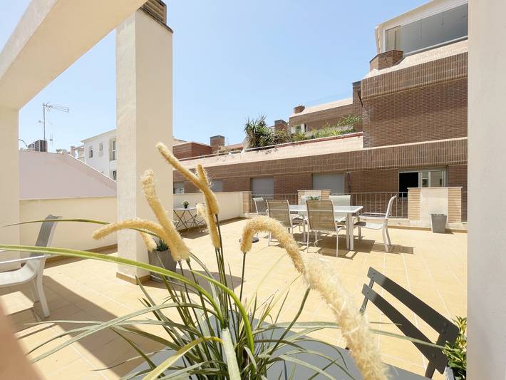 Studio für 2 Personen, mit Terrasse in Malaga