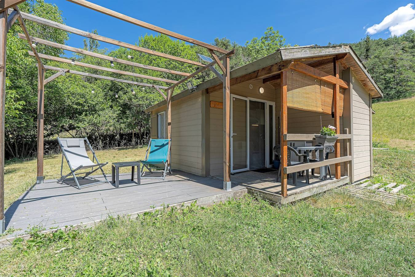 Cottage „Marquisat Boscodon“ mit Bergblick, Wlan und Klimaanlage in Crots, Nationalpark Écrins