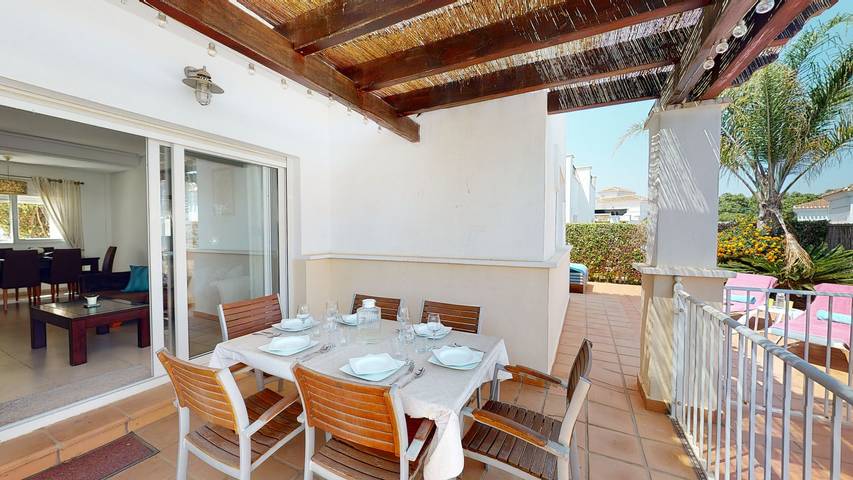 Chalet para 6 personas, con jardín y terraza, Familias con niños en Provincia de Murcia - 2