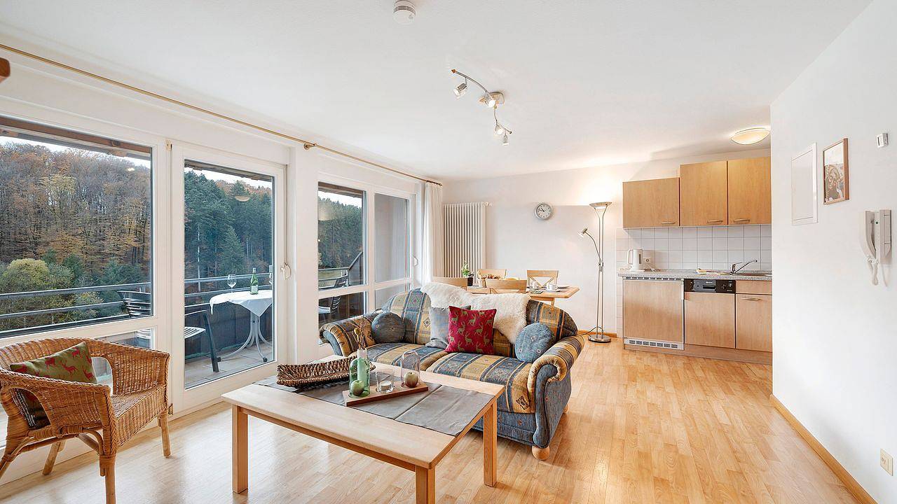 Apartamento de férias inteiro, Ferienwohnung für 2 Personen (43 m²) in Biederbach in Biederbach, Central Black Forest