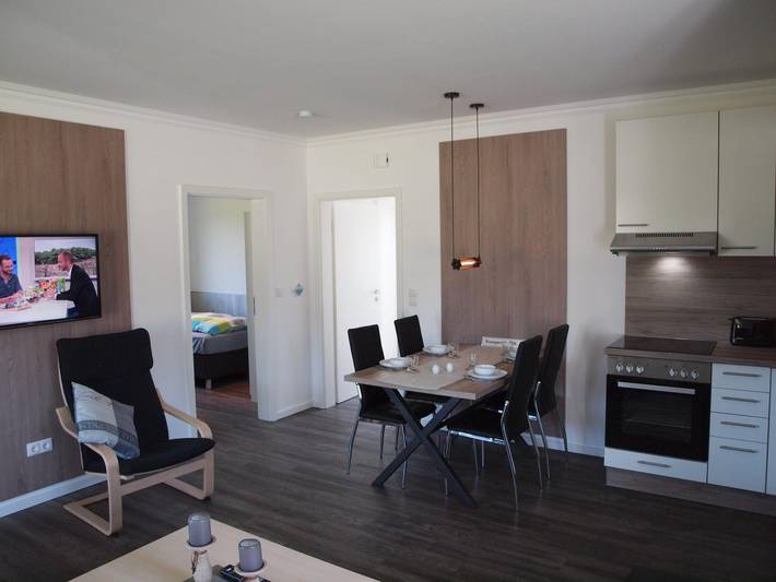 Maison de vacances pour 6 personnes avec jardin in Château de Dankern, Oberlangen