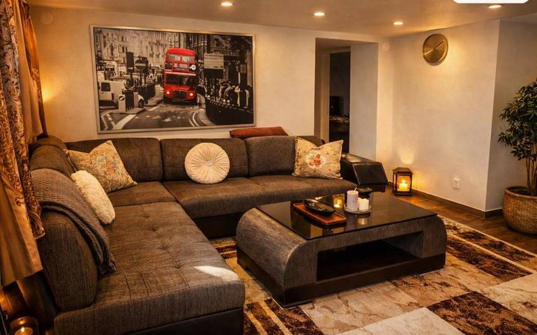 Ferienhaus für 6 Personen, mit Garten