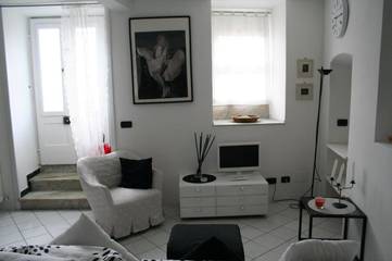 Gîte pour 4 personnes, avec terrasse et vue, animaux acceptés à Bogliasco