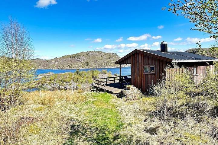 Feriehus for 5 personer, med terrasse i Vest-Agder