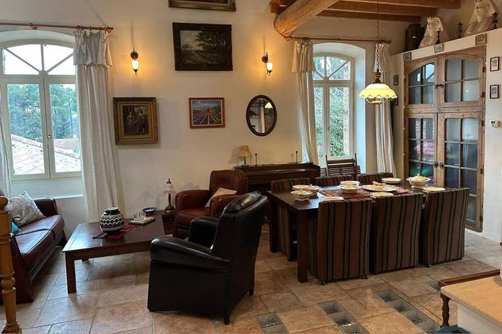 Location de vacances pour 5 personnes, avec jardin et vue à Molières-sur-Cèze - 4