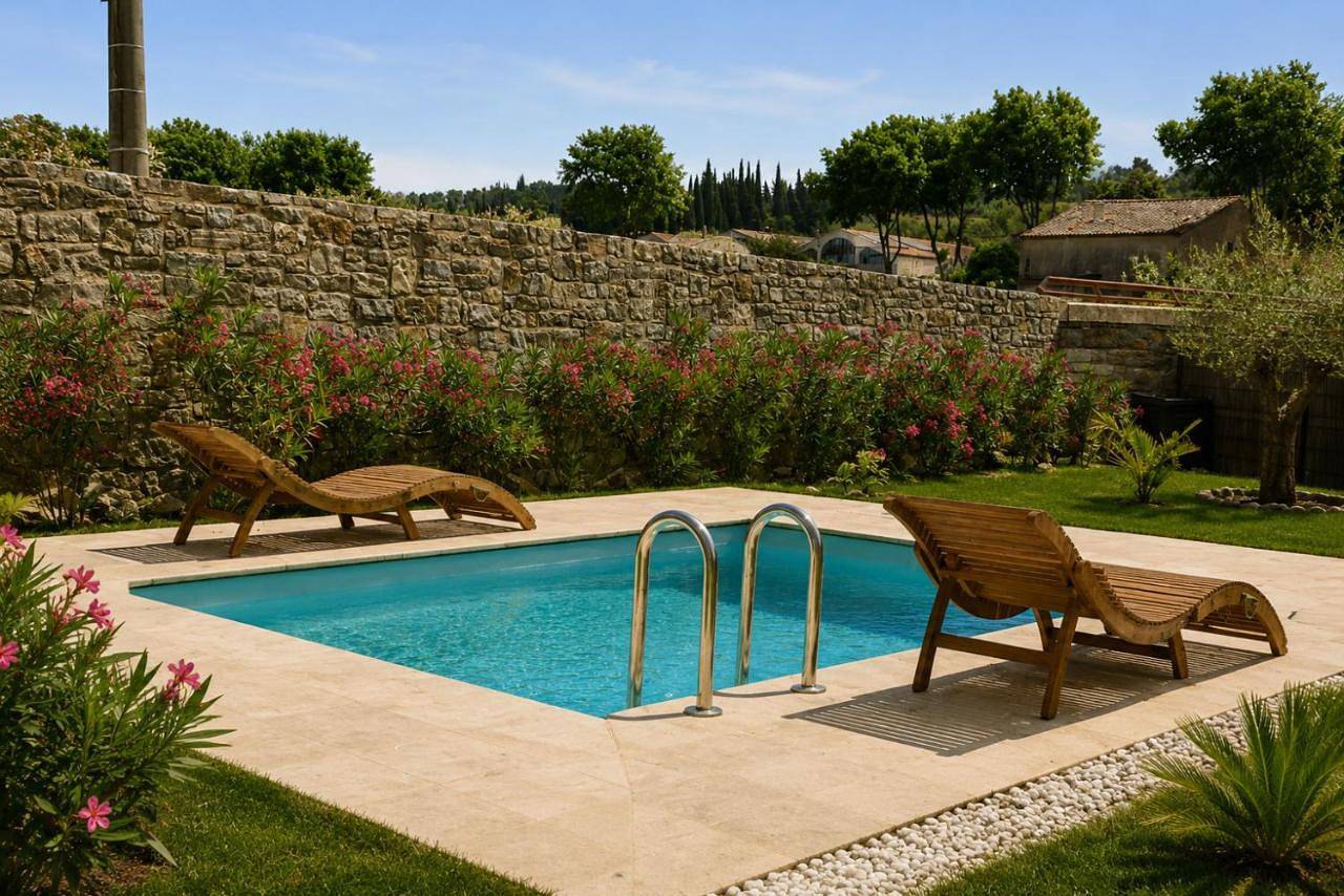 Tournissan L'Auberge du Chateau avec ça piscine in Tournissan, Région de Limoux