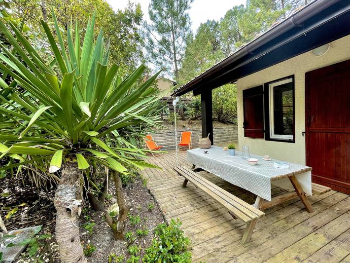 Maison de vacances pour 4 personnes, avec terrasse et jardin