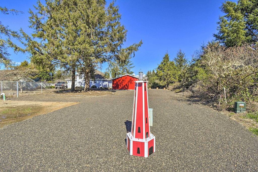 Ocean Shores Retreat w/ Porch & Canal Views! in Ocean Shores, Grays Harbor County
