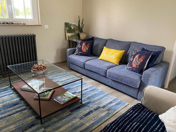 Maison de campagne pour 15 personnes, avec balcon et jardin à Châteauvieux - 2