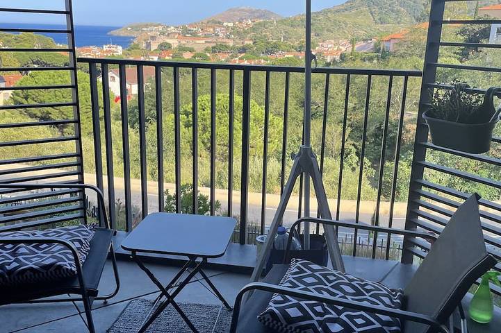 Gîte pour 5 personnes, avec jardin dans Gare De Collioure