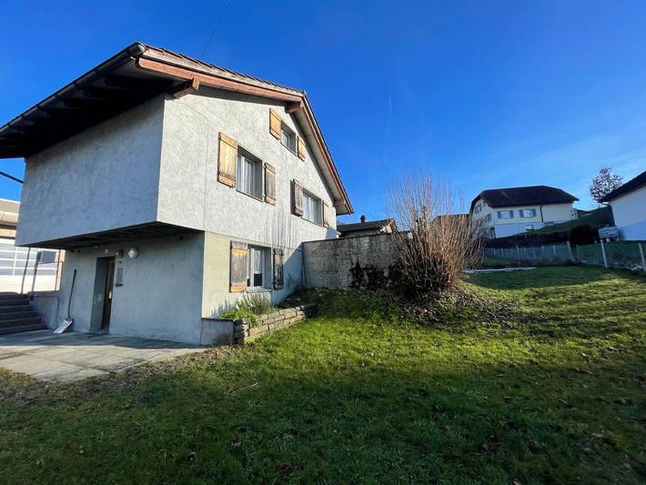 Ferienhaus für 5 Personen, mit Terrasse und Garten sowie Ausblick in Nesslau
