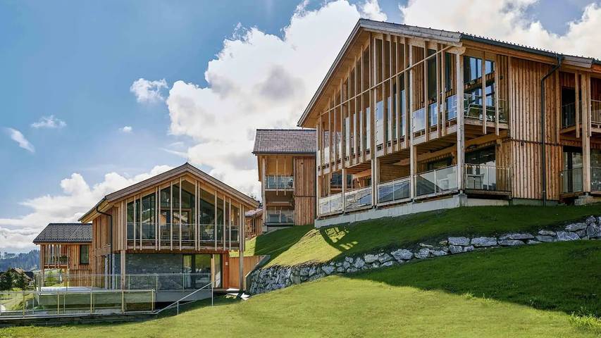 Chalet für 8 Personen, mit Balkon und Sauna in Haus