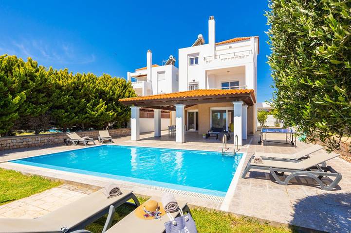 Ferienhaus für 7 Personen, mit Garten und Meerblick auf Rhodos - 2