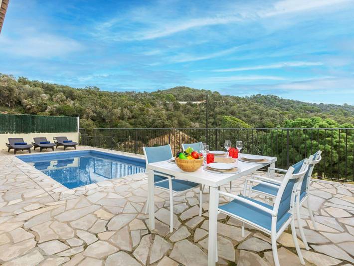 Ferienhaus für 4 Personen, mit Terrasse an der Costa Brava