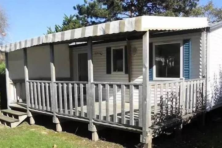 Camping pour 6 personnes, avec sauna et jacuzzi ainsi que terrasse et piscine à Vaux-sur-Mer