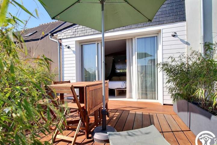 Maison de vacances pour 2 personnes, avec terrasse et jardin - 1