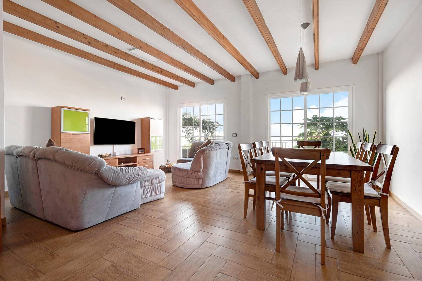 Haustierfreundliches Ferienhaus "Casa Luz" mit Meerblick, Whirlpool und Wlan in La Luz, La Orotava