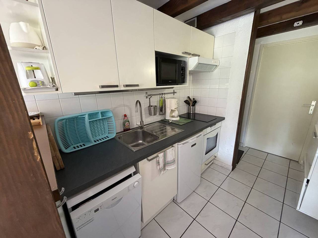 Ganze Wohnung, Erdgeschoss T2-Wohnung - Privatparkplatz, Terrasse, 4 Schlafplätze, Pool - 300 m zum Strand in La Côte Vermeille, Argelès-sur-Mer