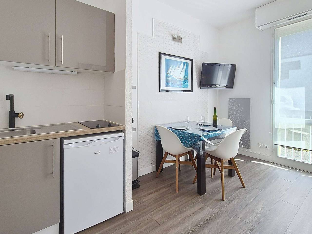 Apartamento entero, Acogedor apartamento mascotas - 2 pers. in La Trinité-sur-Mer, Côte des Mégalithes