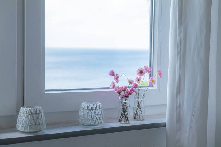 Vakantiewoning voor 2 personen, met uitzicht en terras op Bornholm