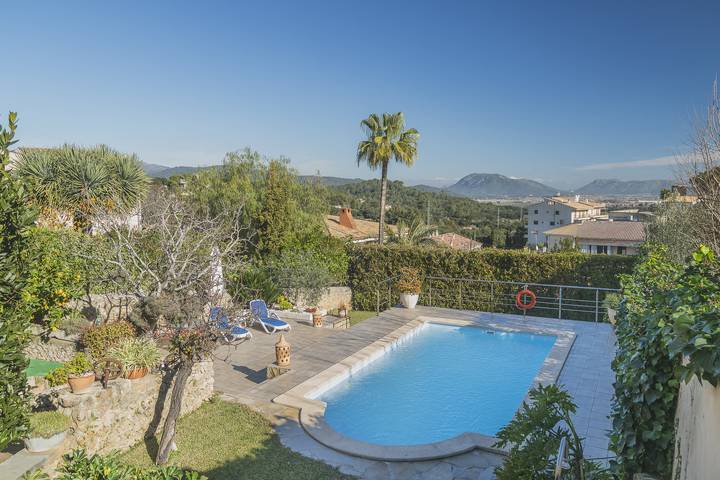 Apartamento para 4 personas, con Terraza y Jardín en Búger