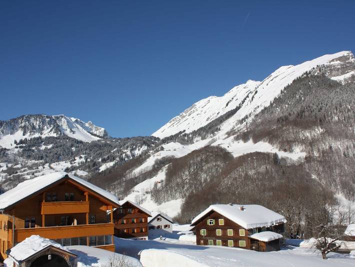 Ganze Ferienwohnung, Haus Margreth - Zimmer Klippern Dreibettzimmer in Bregenzerwald (Vorarlberg), Au