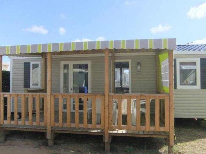 Camping pour 6 personnes, avec terrasse, animaux acceptés à Saint-Jean-de-Monts